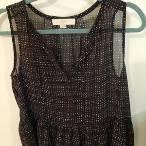 100% polyester tank blouse